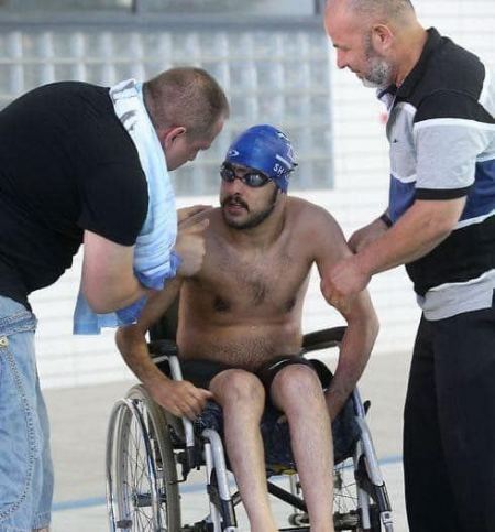 السباح اياد شلبي ابن شفاعمرو يحصد الميدالية الذهبية